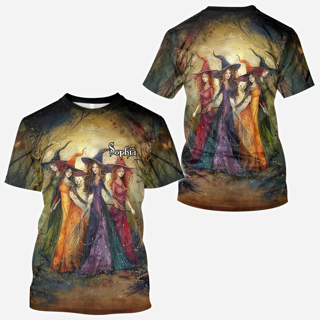 Beautiful Witches - Personalized Witch All Over Shirt