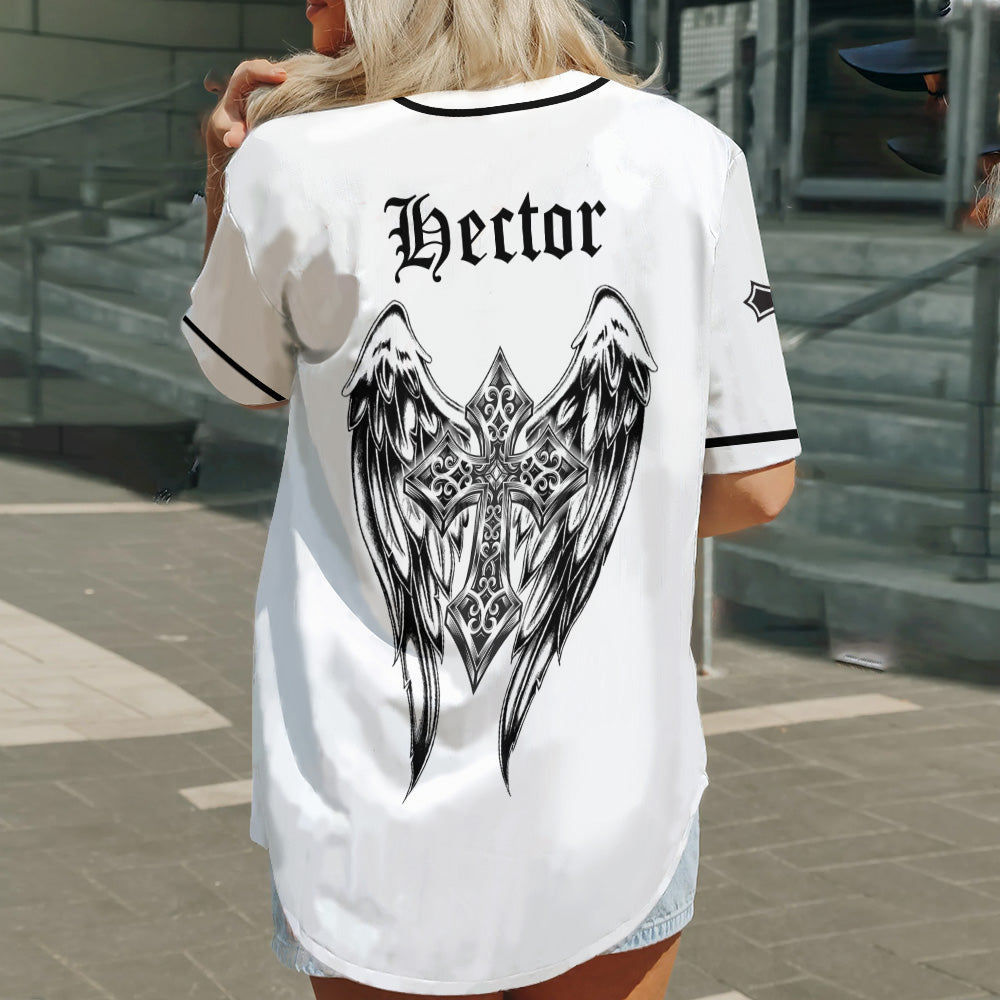 Aimez Jésus - Maillot de baseball chrétien personnalisé