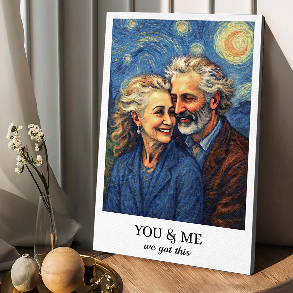 You & Me We Got This - Personalized Couple Canvas And Poster