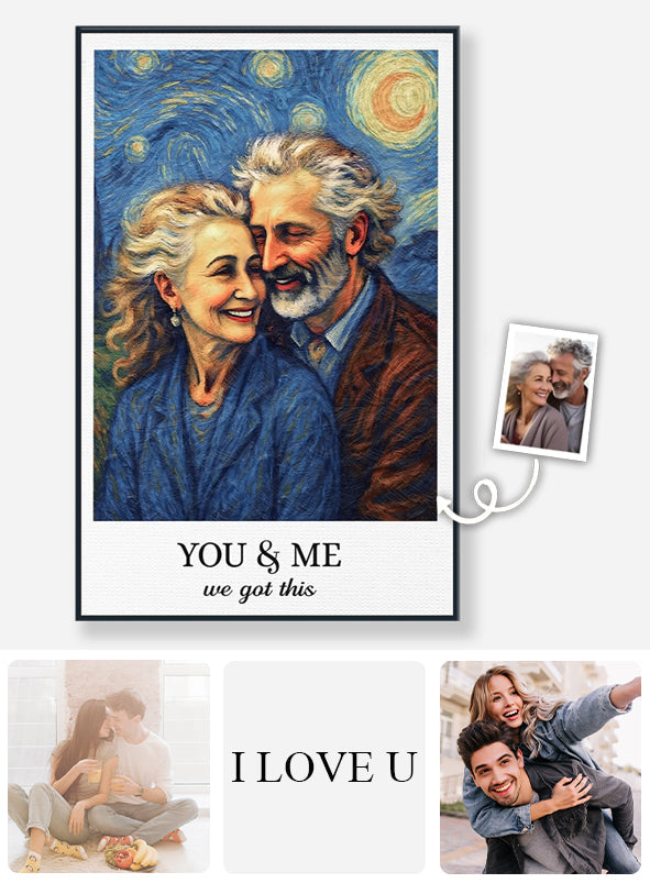 You & Me We Got This - Personalized Couple Canvas And Poster