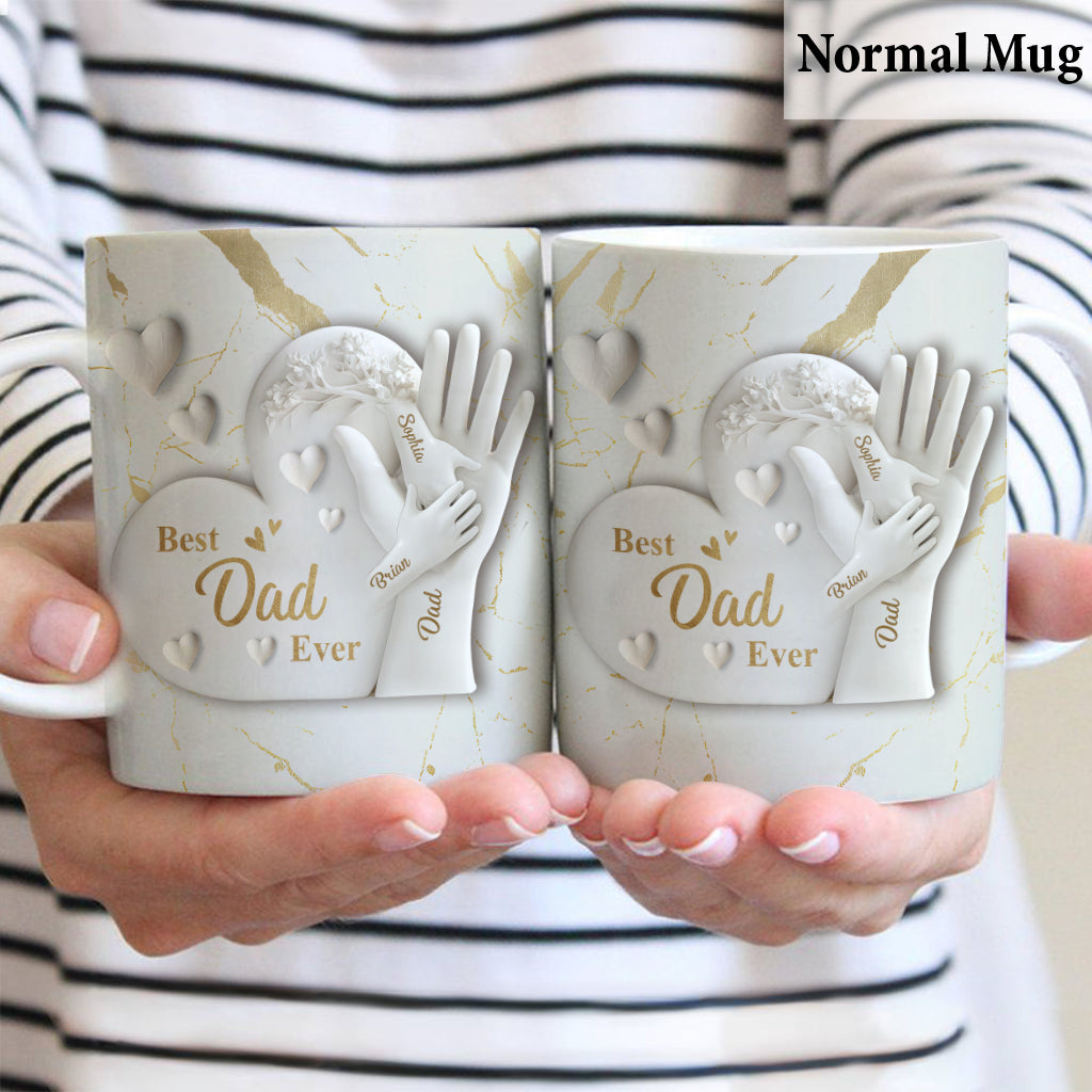 Meilleur papa du monde - Mug personnalisé pour papa