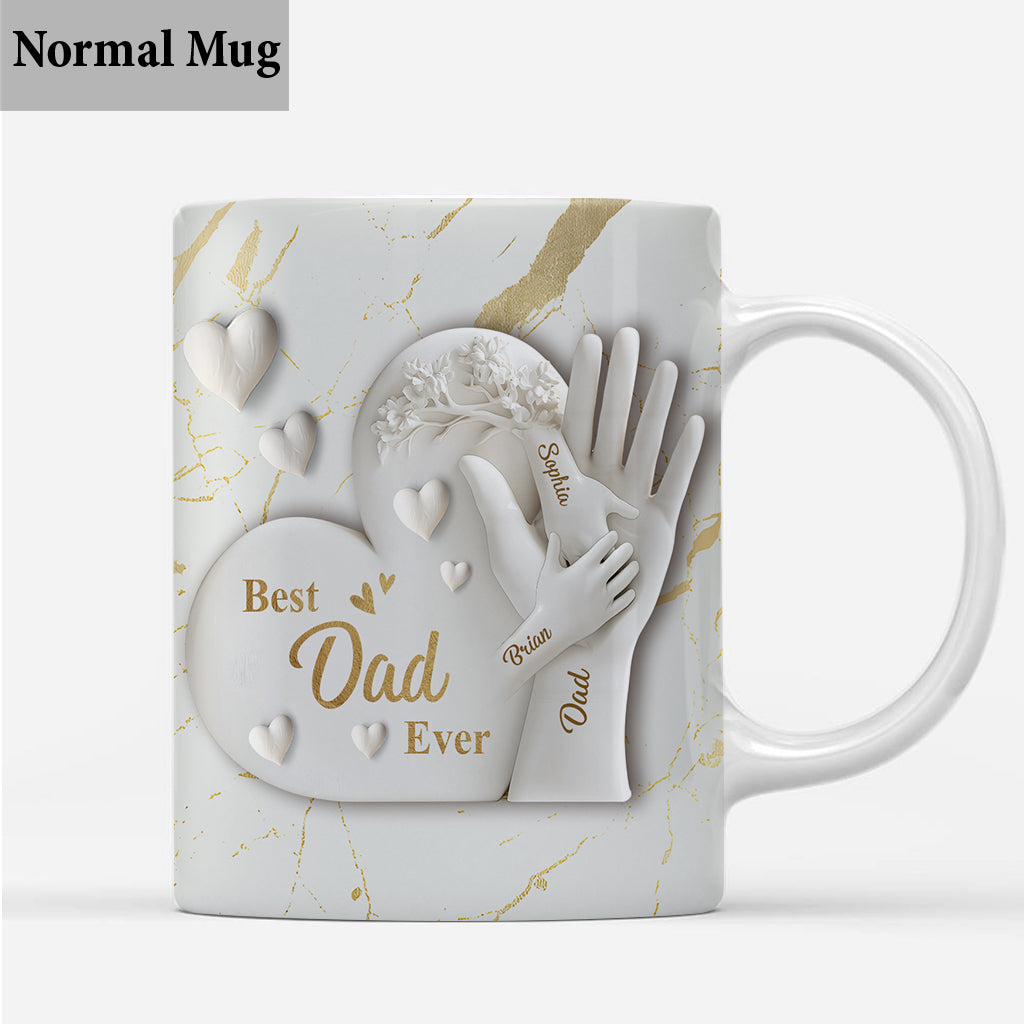 Meilleur papa du monde - Mug personnalisé pour papa