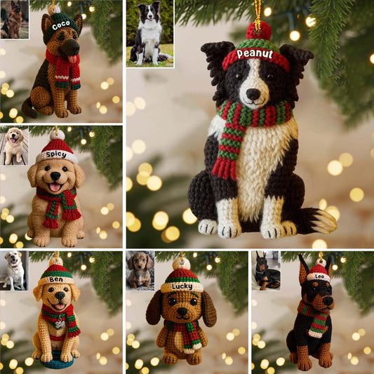 Love My Dog - Personalized Dog Ornament