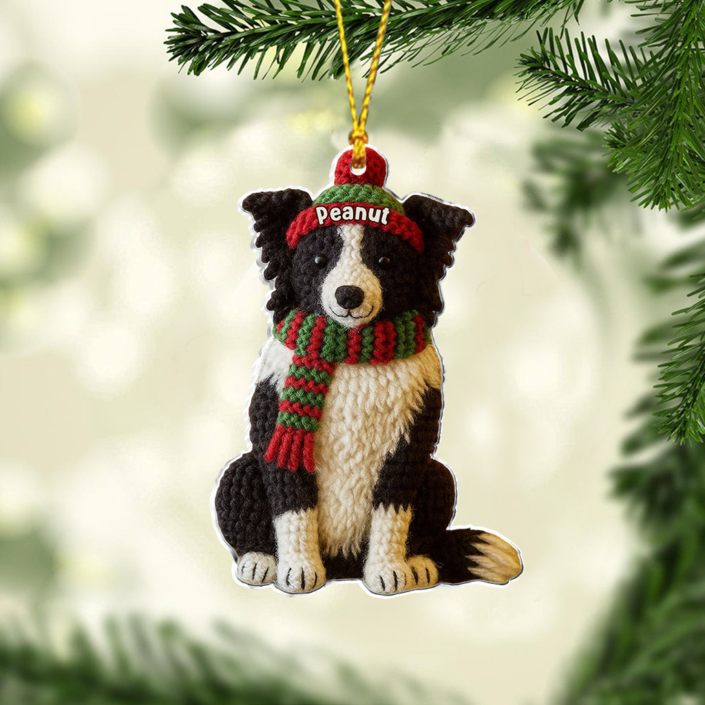 Love My Dog - Personalized Dog Ornament