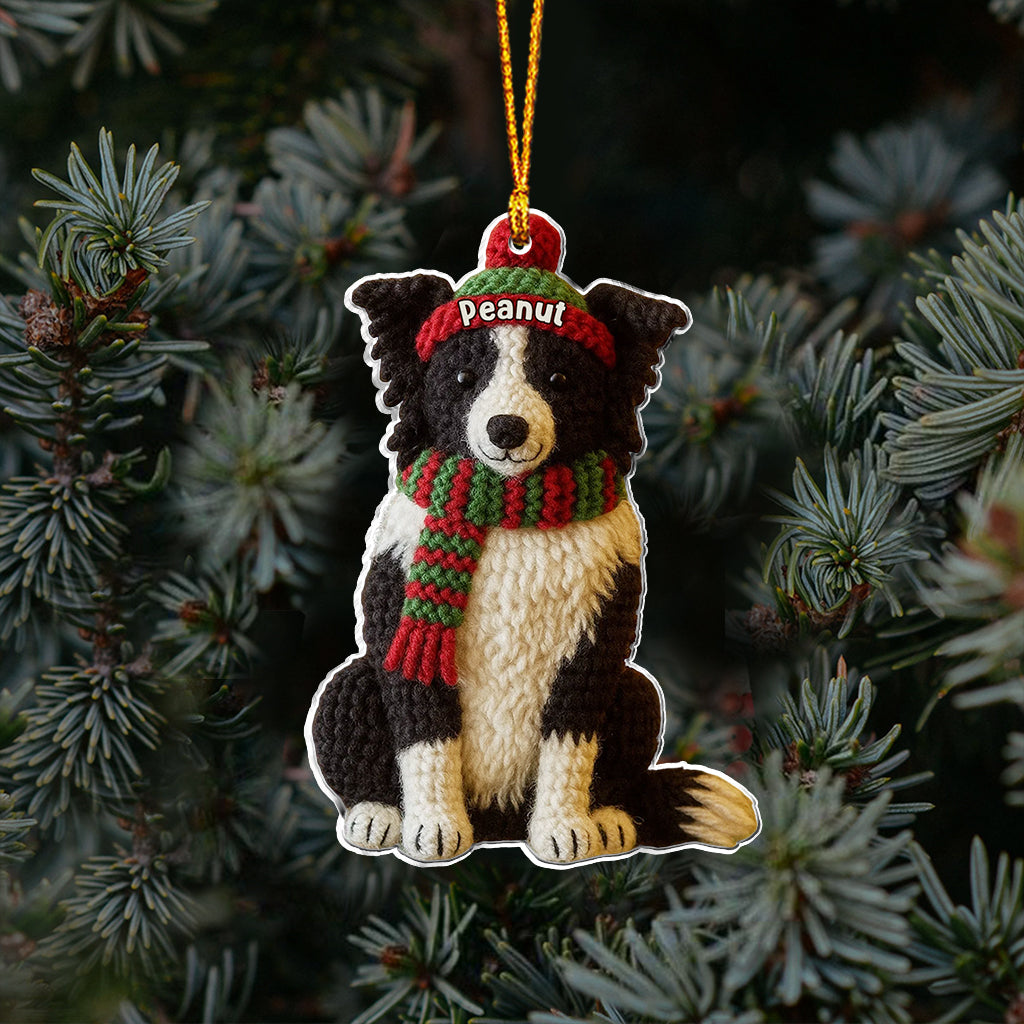 Love My Dog - Personalized Dog Ornament