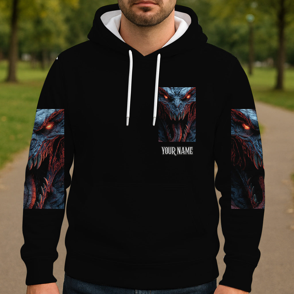 T-shirt personnalisé Halloween « Monstre effrayant »