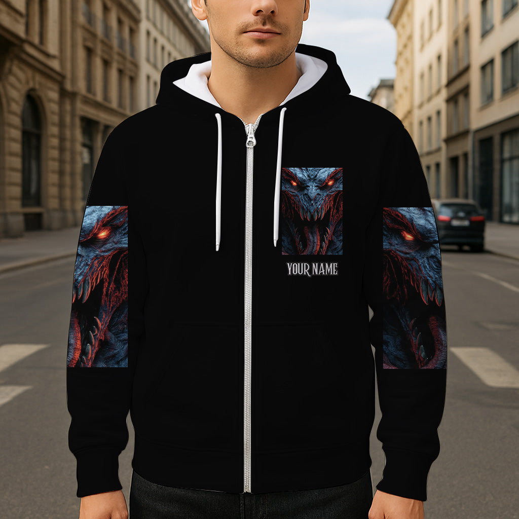 T-shirt personnalisé Halloween « Monstre effrayant »