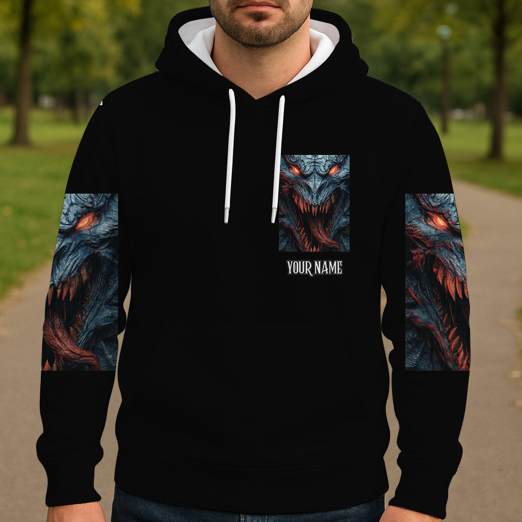 T-shirt personnalisé Halloween « Monstre effrayant »