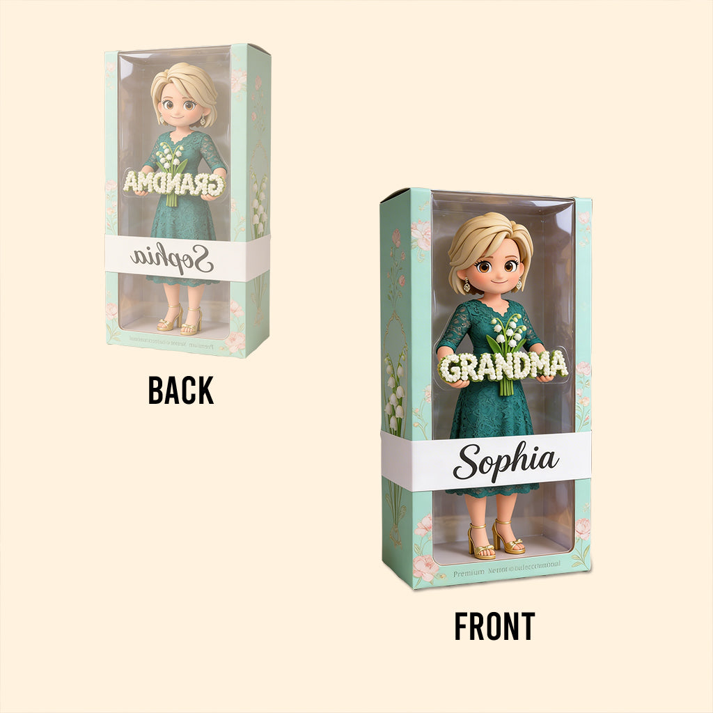 Custom Any Photo Gift For Grandma/Mom - Personalized Grandma Custom Shaped Acrylic Plaque