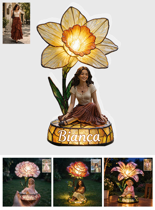 Garden Glow - Personalized Gardening Solar Acrylic Light