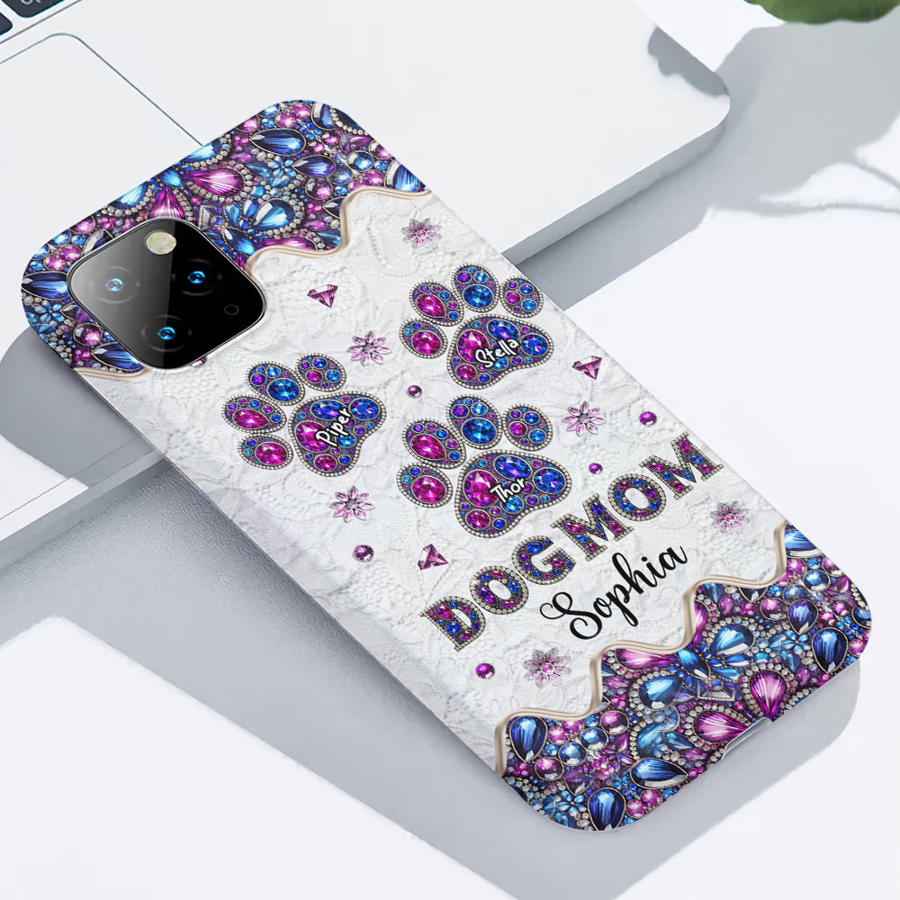 Maman de chien - Coque de téléphone personnalisée avec motif chien intégral