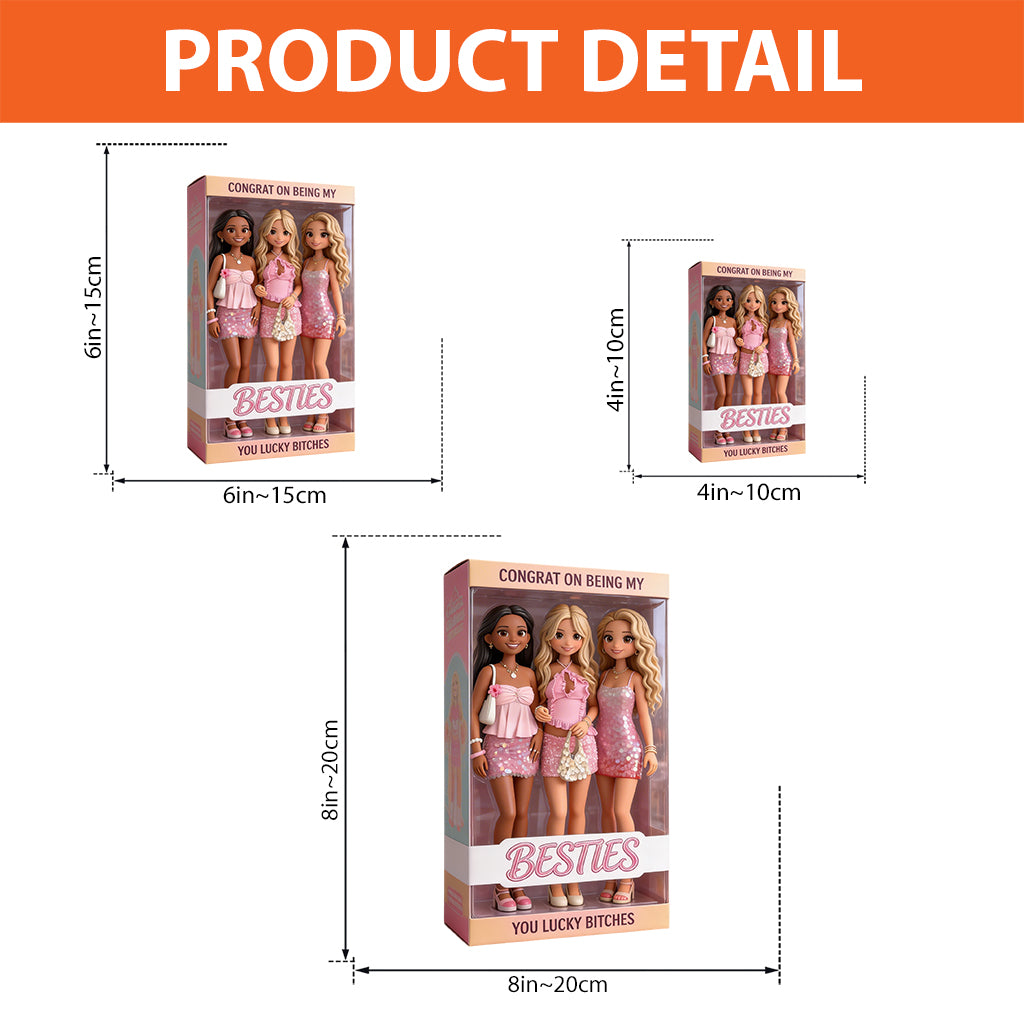 Congrats On Being My Sister - Personalized Sister Custom Shaped Acrylic Plaque