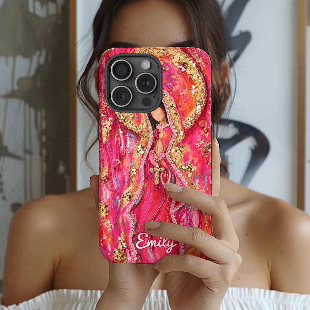 Croyant - Coque de téléphone chrétienne personnalisée en impression intégrale
