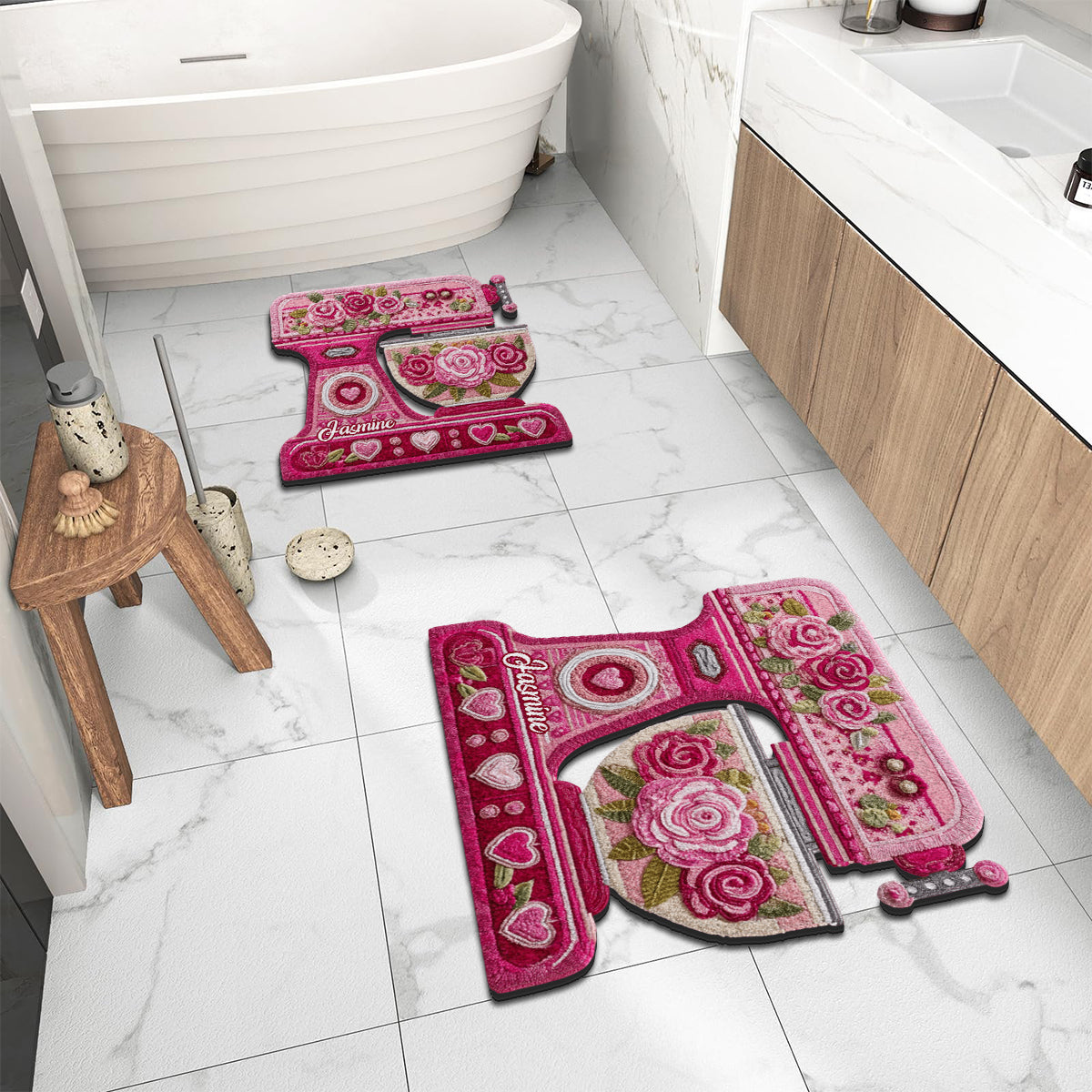 Love Baking - Personalized Baking Non-Slip Tufted Rug