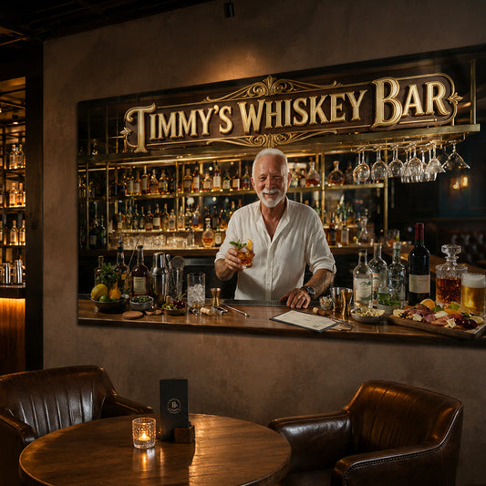 Décoration Murale - Autocollant Whisky Personnalisé