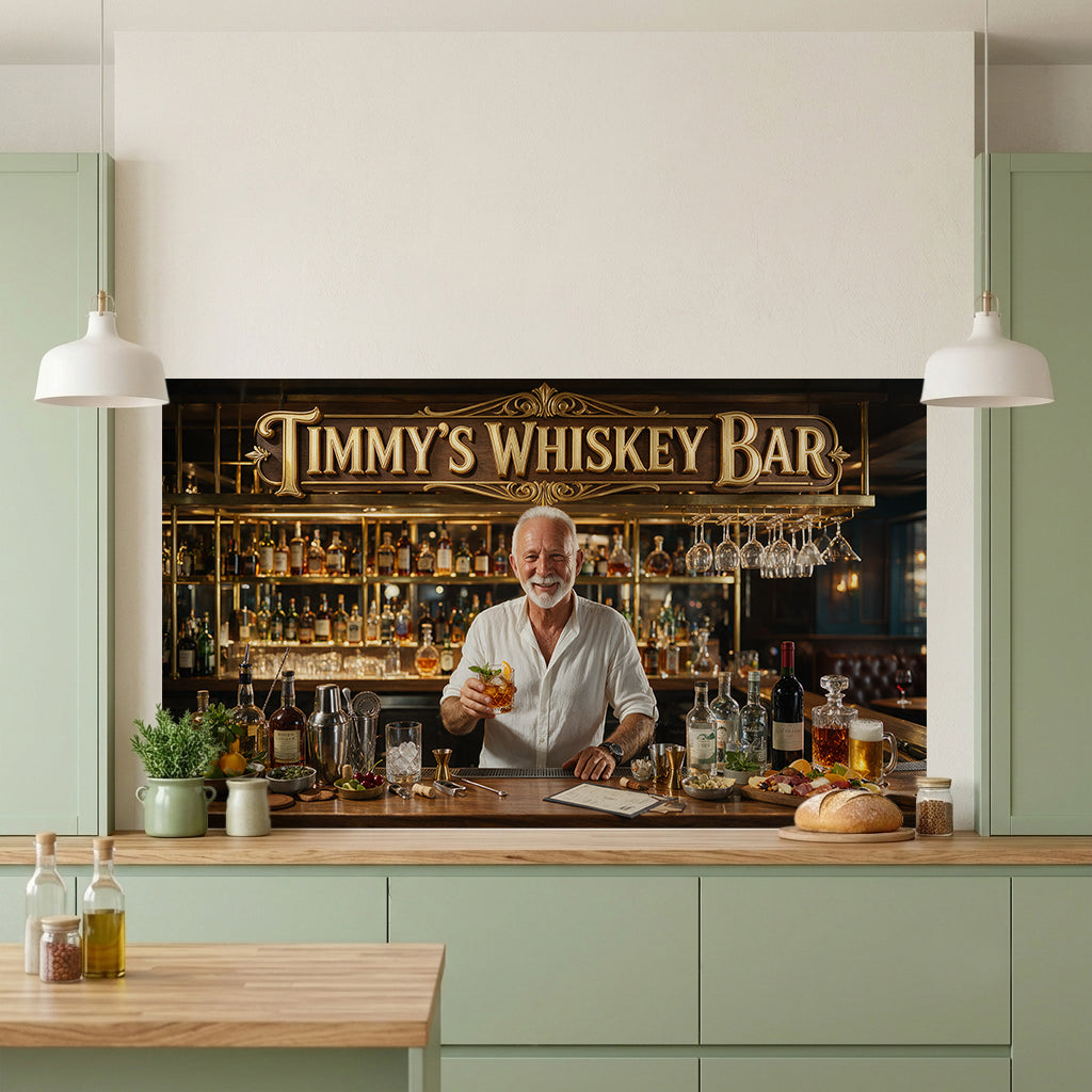 Bar Decoration - Personalized Whisky Wall Decal