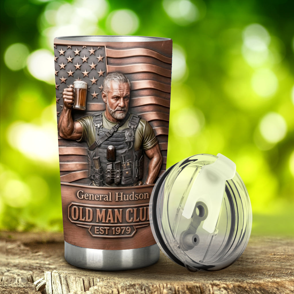 Old Man Club - Tasse d'anniversaire personnalisée