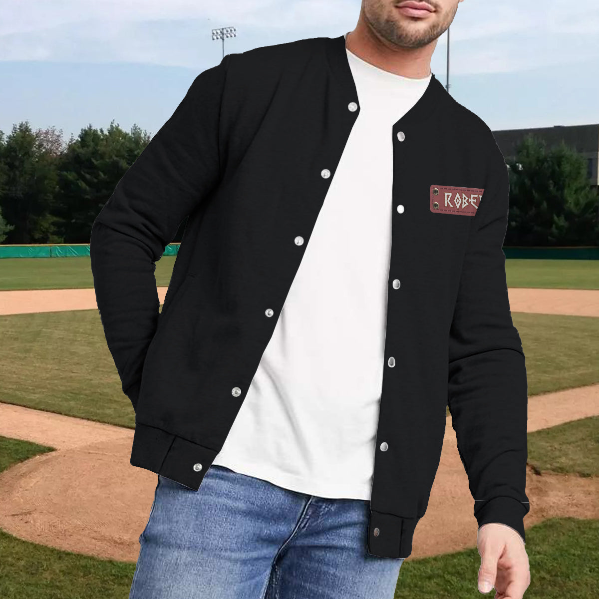 Veste universitaire chrétienne personnalisée Chevalier de Dieu