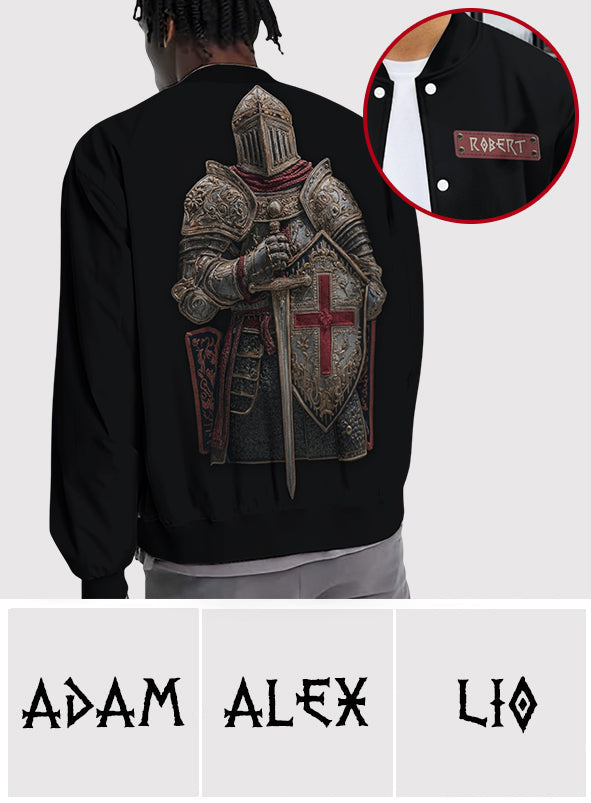 Veste universitaire chrétienne personnalisée Chevalier de Dieu