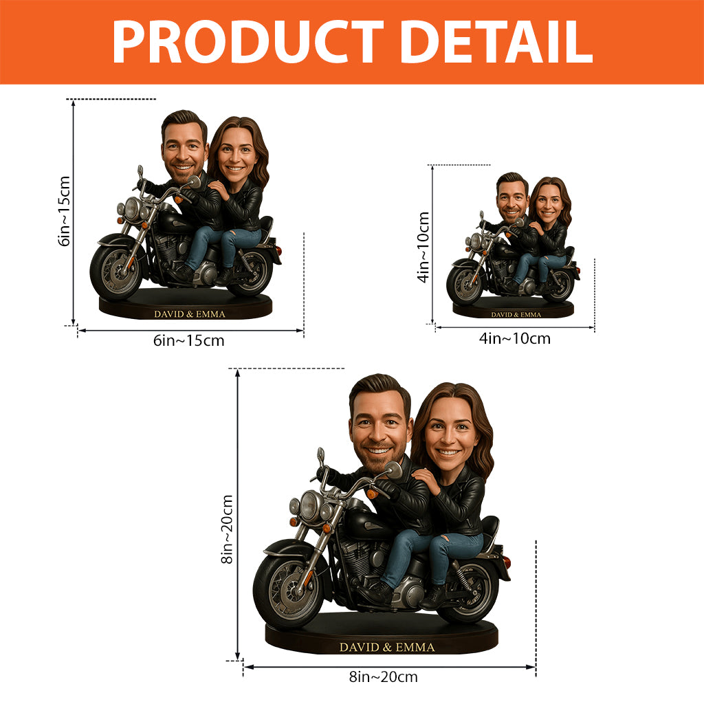 Dieu a béni le chemin semé d'embûches - Plaque acrylique personnalisée pour couple