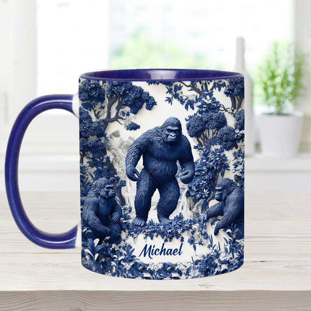 Ambiance estivale Bigfoot - Mug personnalisé pour la randonnée