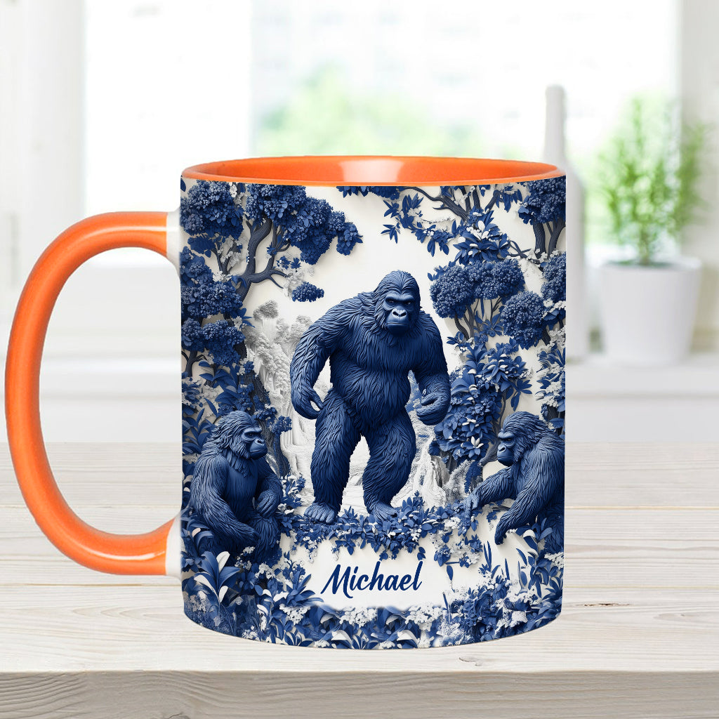 Ambiance estivale Bigfoot - Mug personnalisé pour la randonnée
