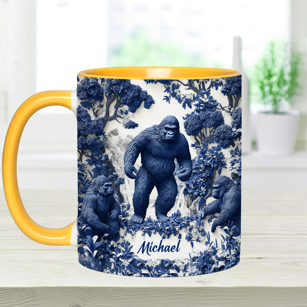 Ambiance estivale Bigfoot - Mug personnalisé pour la randonnée