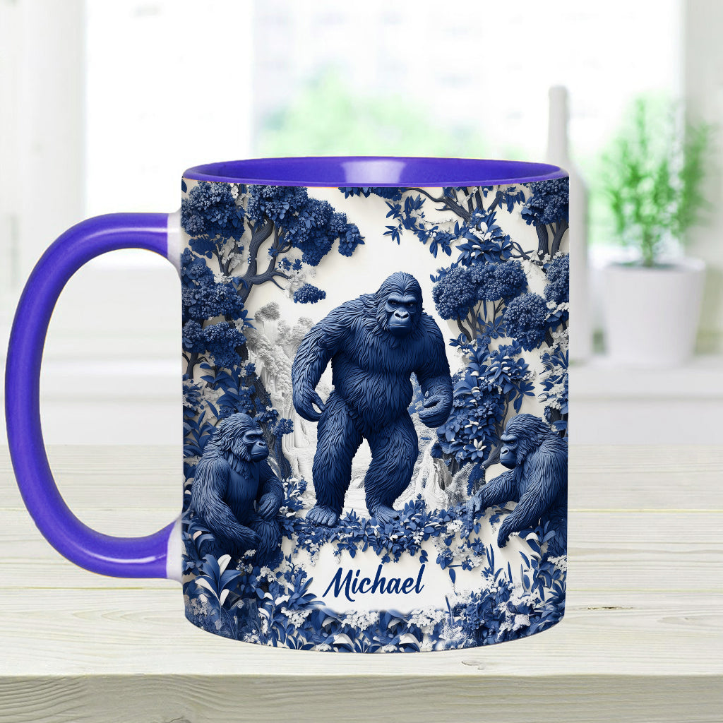 Ambiance estivale Bigfoot - Mug personnalisé pour la randonnée