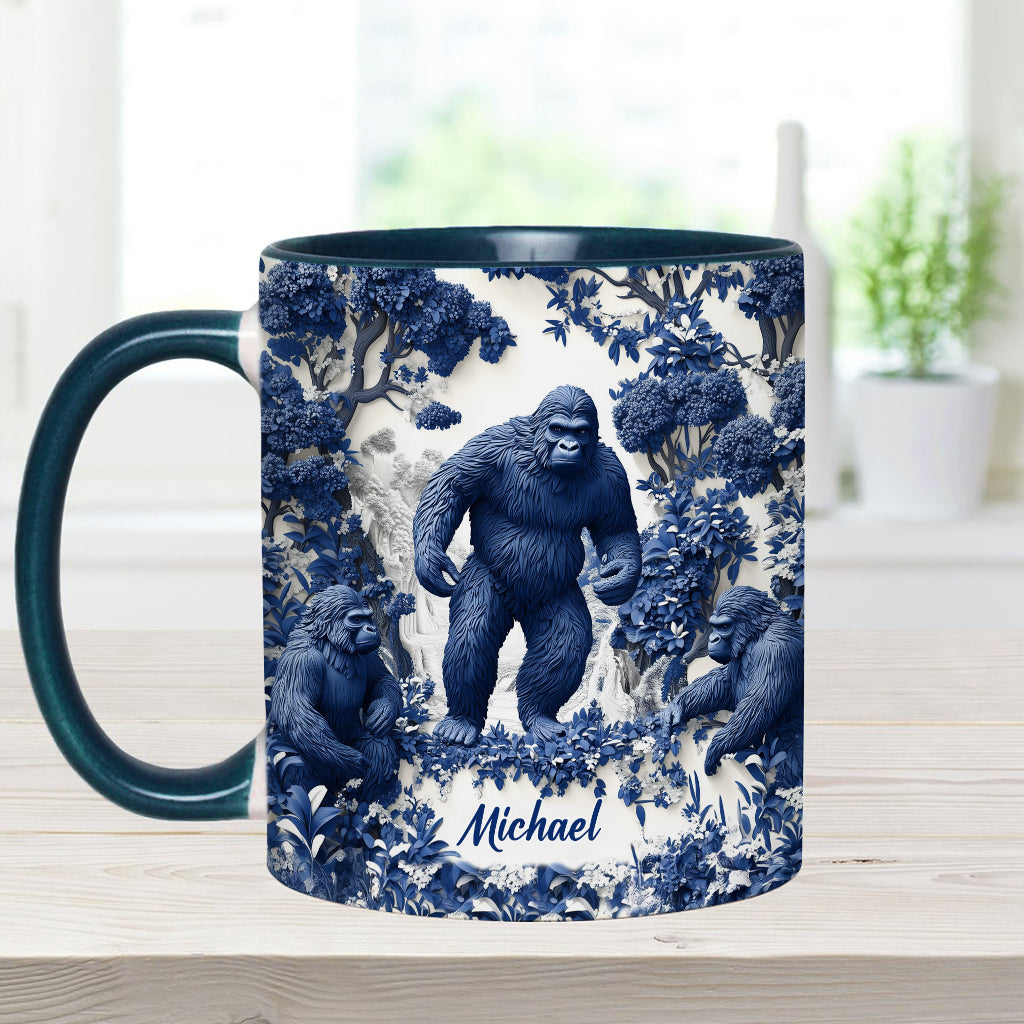 Ambiance estivale Bigfoot - Mug personnalisé pour la randonnée