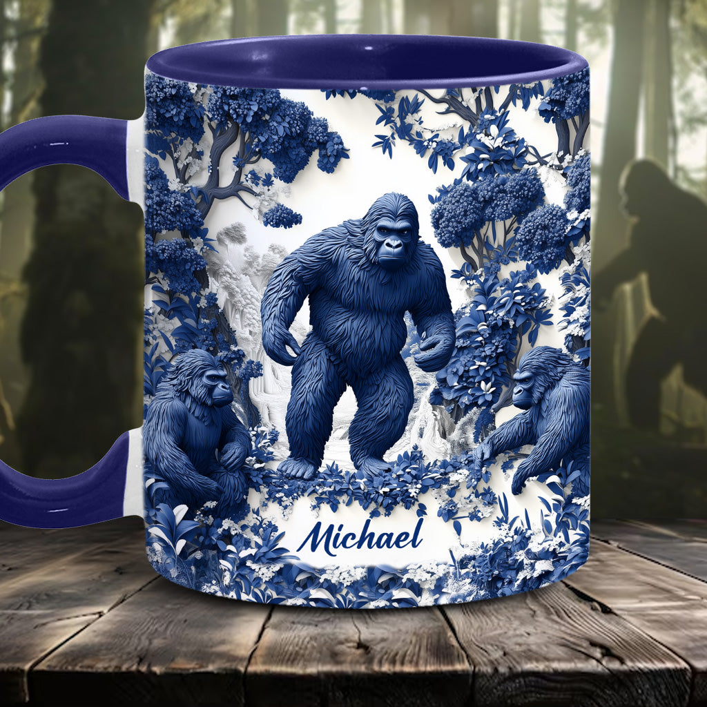 Ambiance estivale Bigfoot - Mug personnalisé pour la randonnée