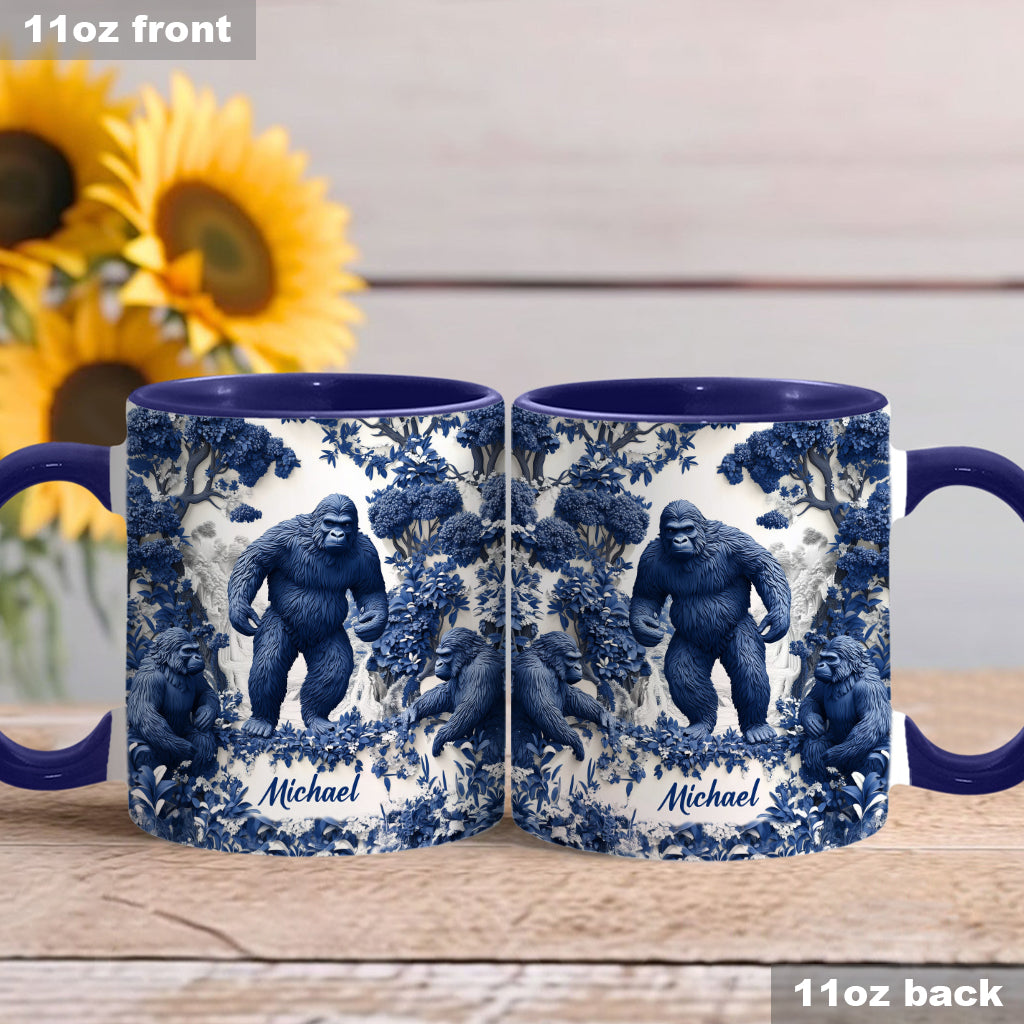 Ambiance estivale Bigfoot - Mug personnalisé pour la randonnée