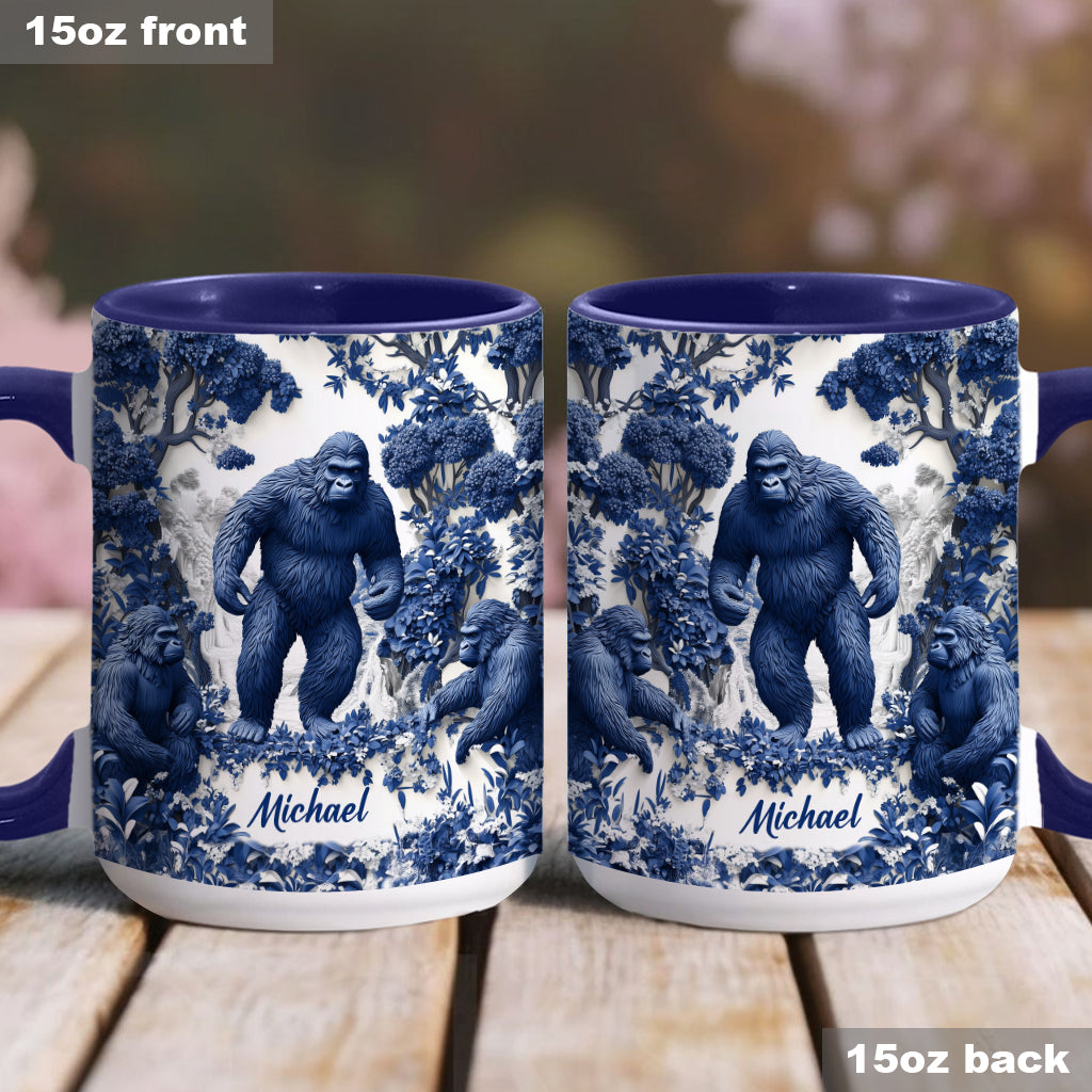 Ambiance estivale Bigfoot - Mug personnalisé pour la randonnée