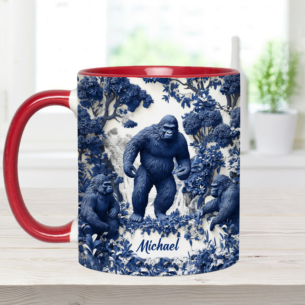 Ambiance estivale Bigfoot - Mug personnalisé pour la randonnée