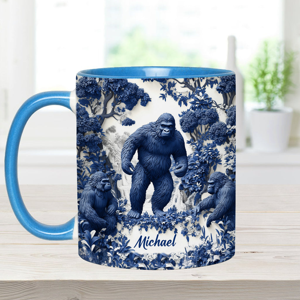 Ambiance estivale Bigfoot - Mug personnalisé pour la randonnée