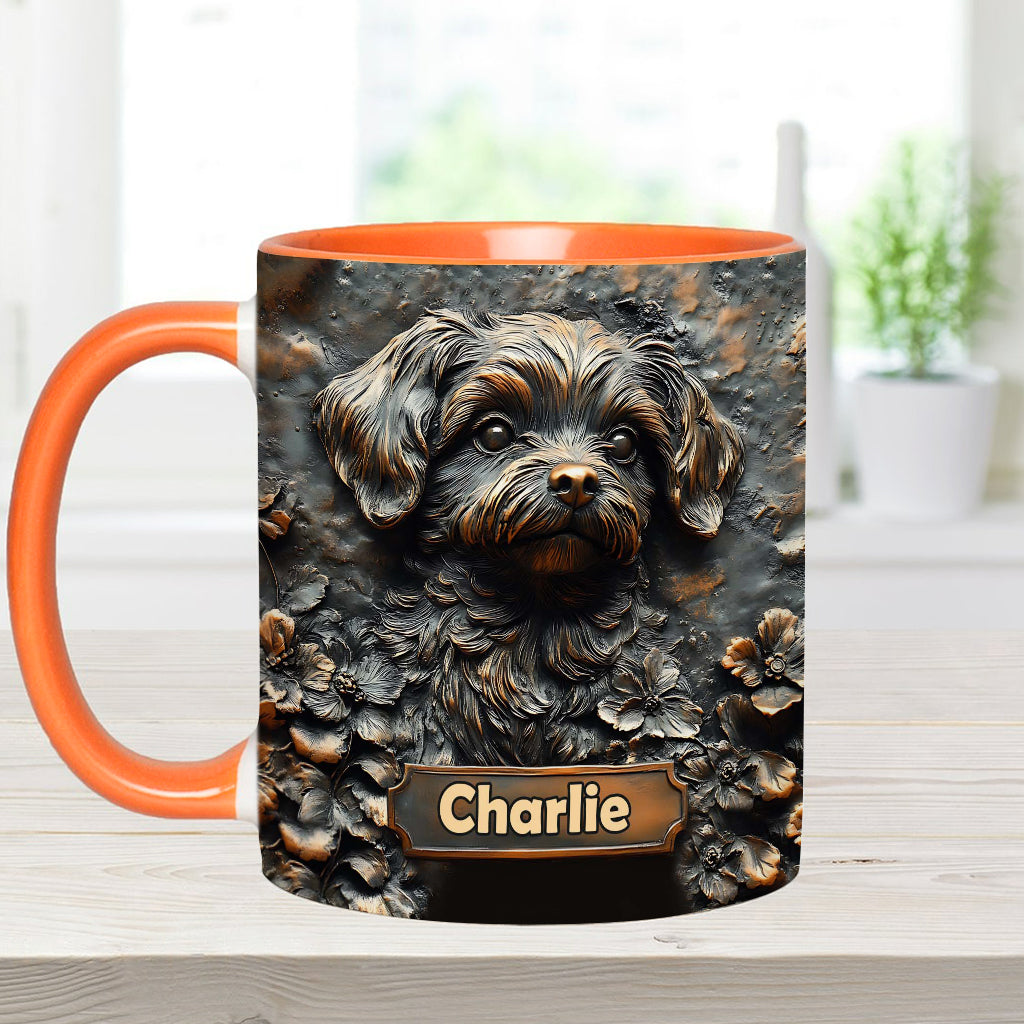 Love Shih Tzu - Personalized Dog Accent Mug