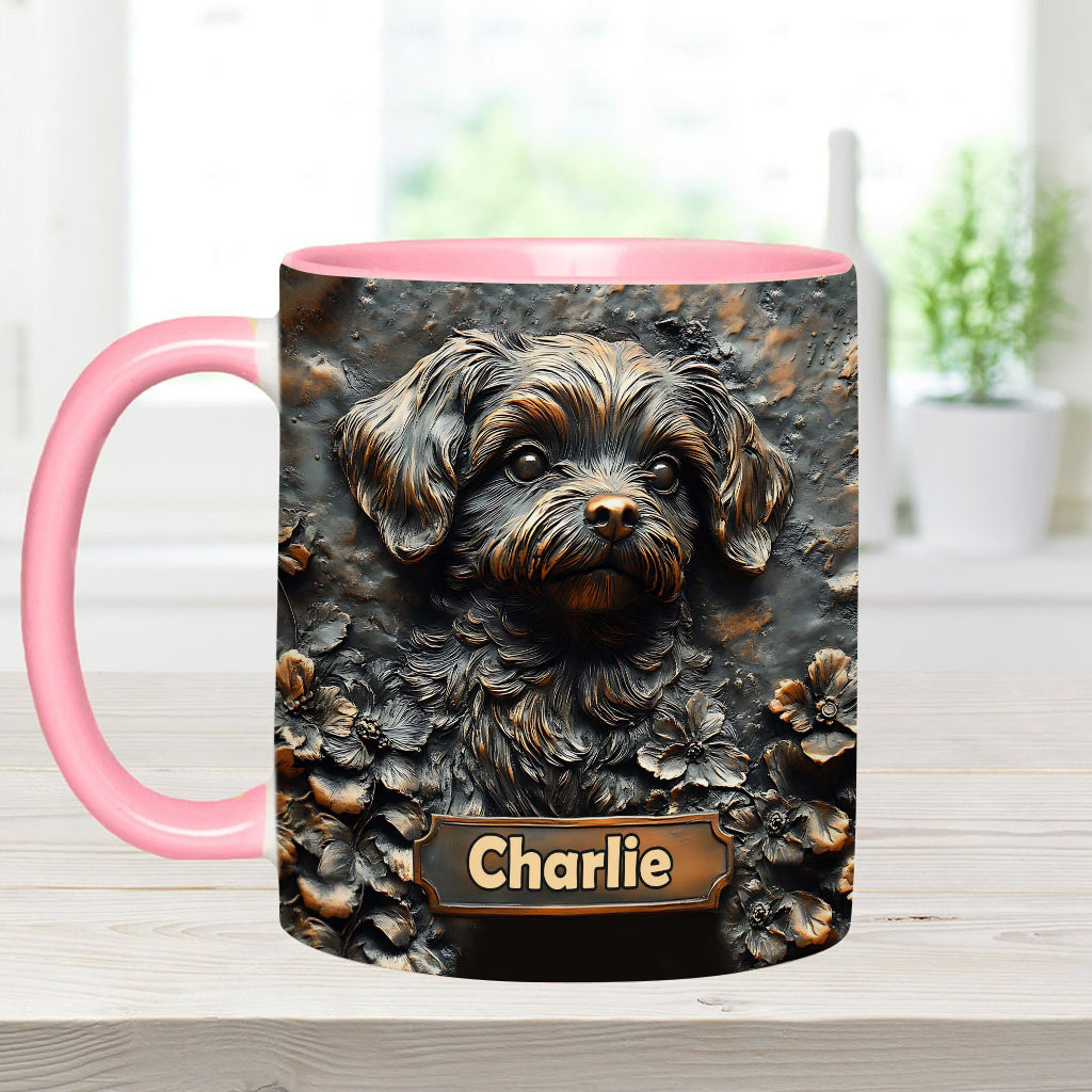 Love Shih Tzu - Personalized Dog Accent Mug