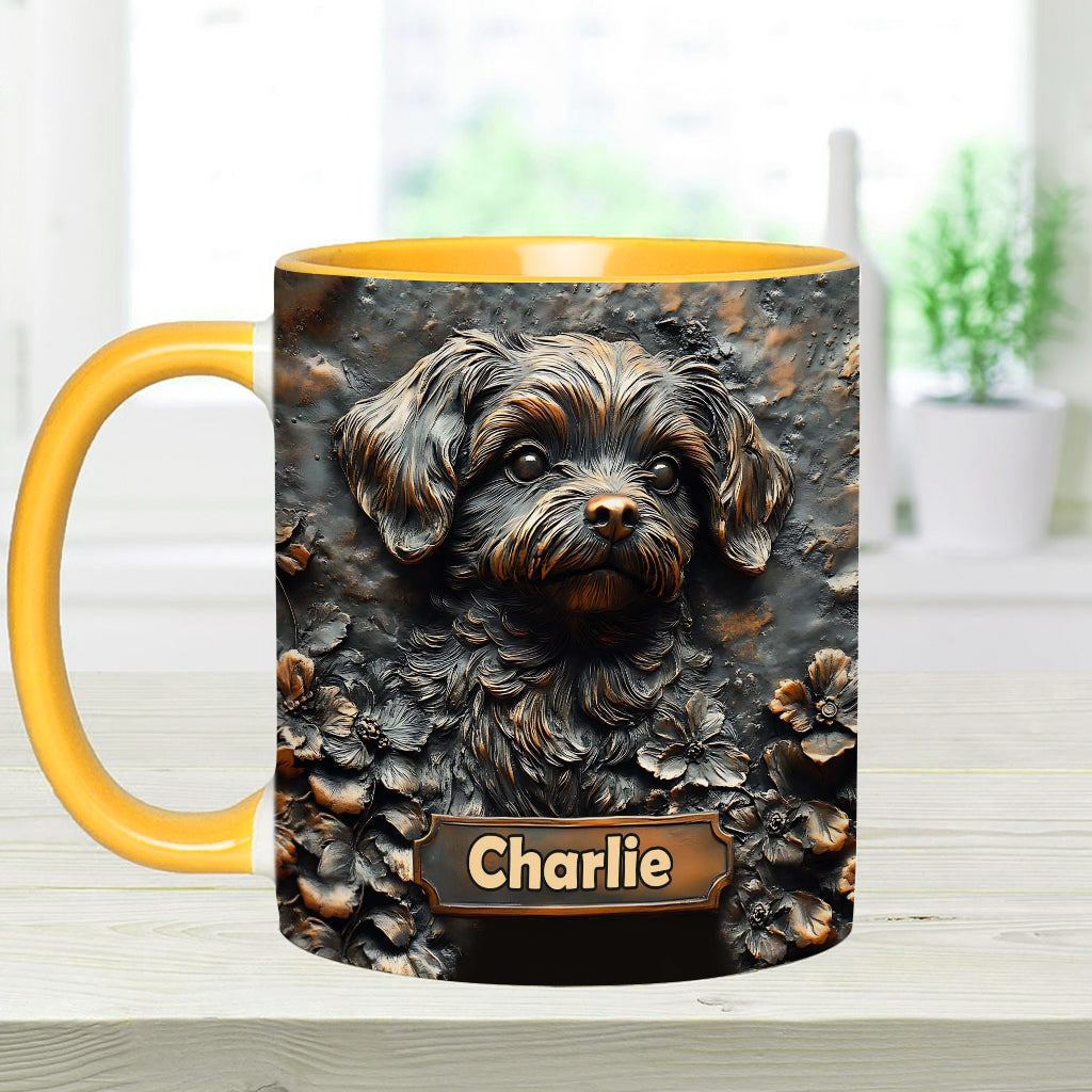 Love Shih Tzu - Personalized Dog Accent Mug