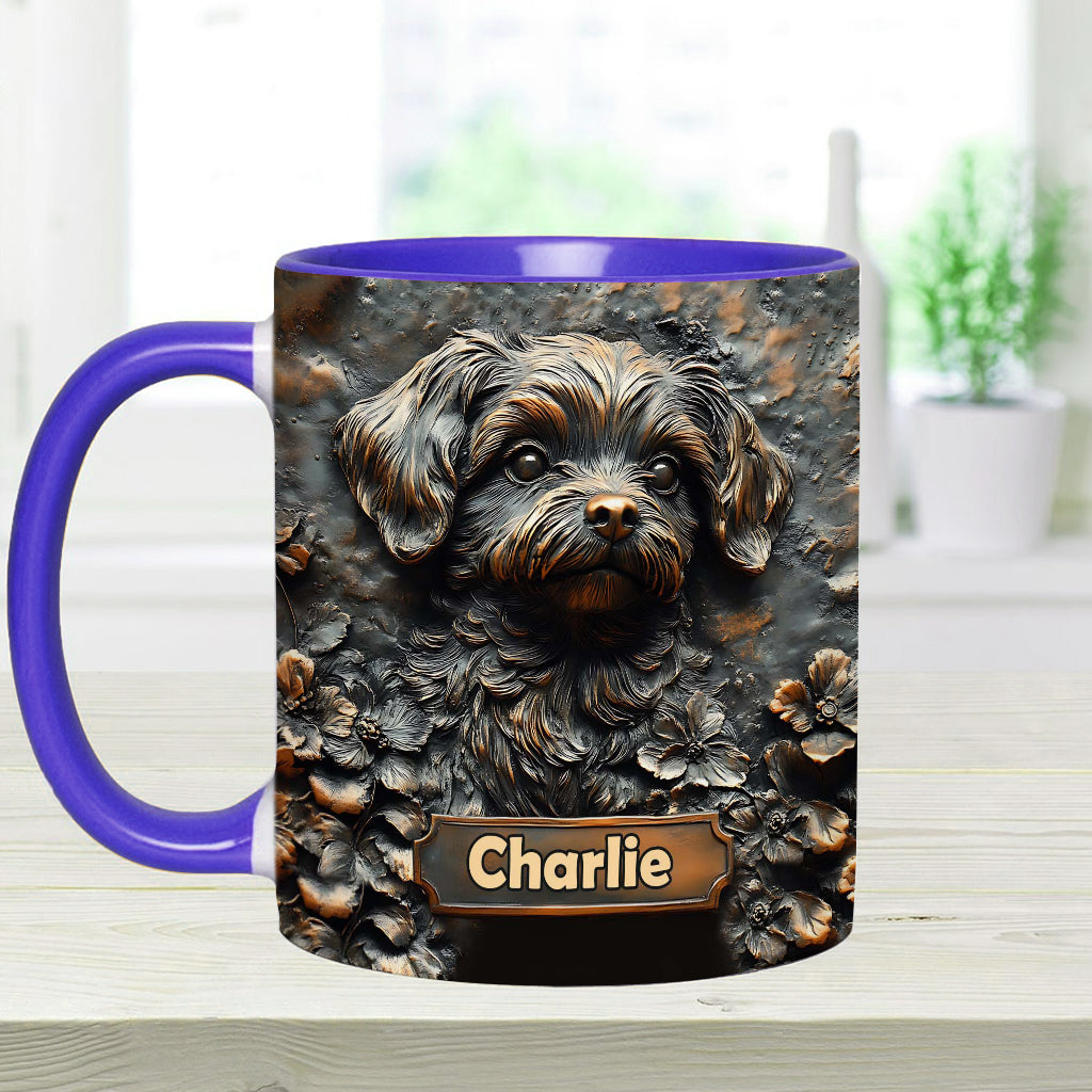 Love Shih Tzu - Personalized Dog Accent Mug