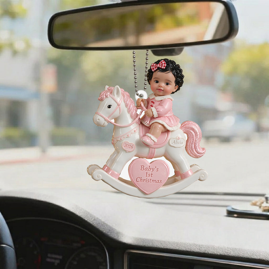 Baby's First Christmas - Personalized Newborn Premium 3D Ornament