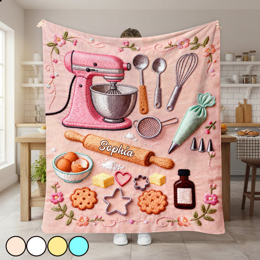 Love Baking - Personalized Baking Blanket
