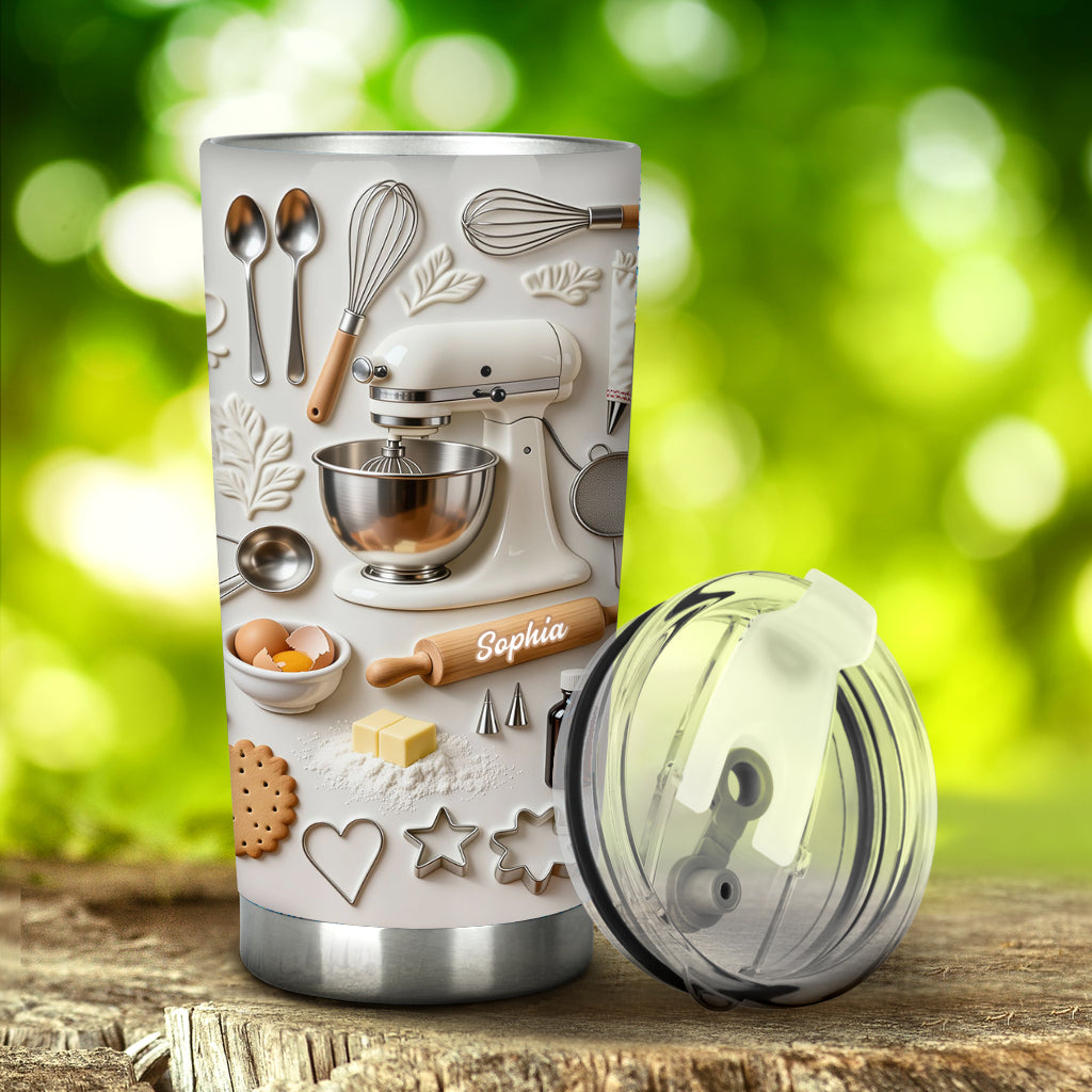 Love Baking - Personalized Baking Tumbler