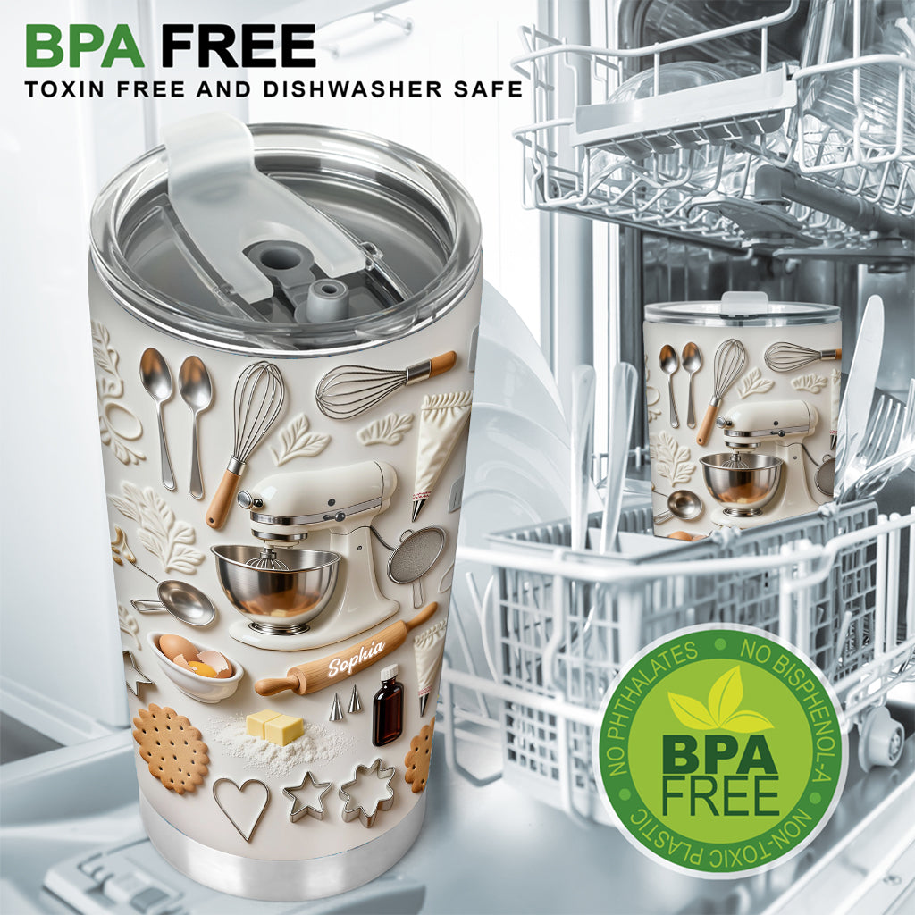 Love Baking - Personalized Baking Tumbler