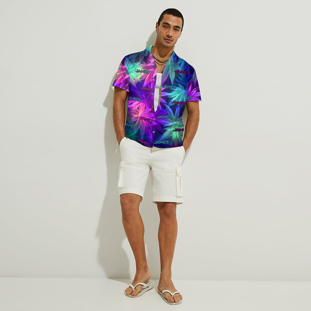 High Life - Personalized Weed Hawaiian Shirt