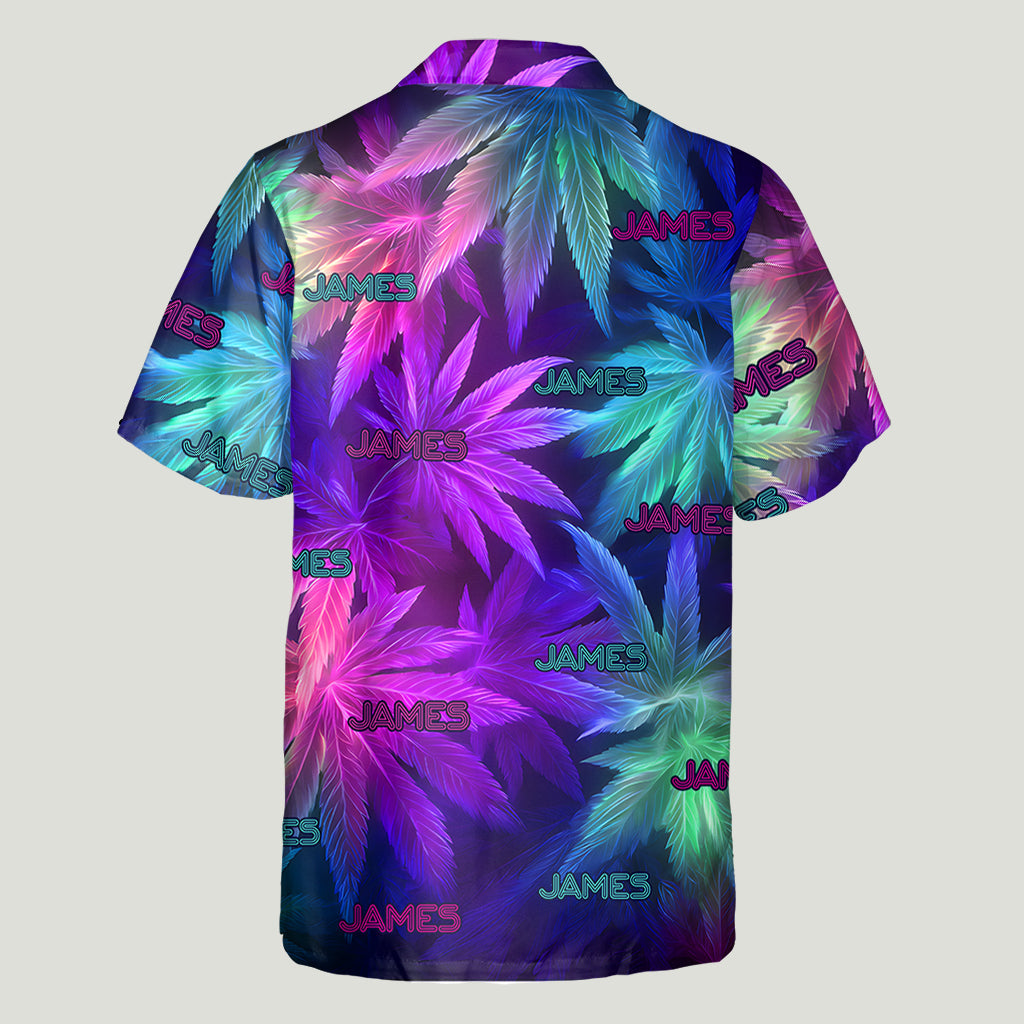 High Life - Personalized Weed Hawaiian Shirt
