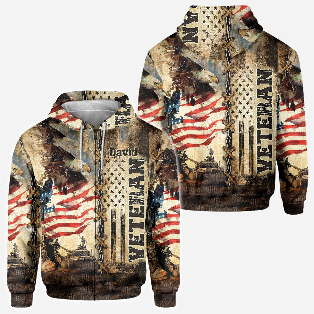 Je suis un ancien combattant - T-shirt personnalisé pour anciens combattants