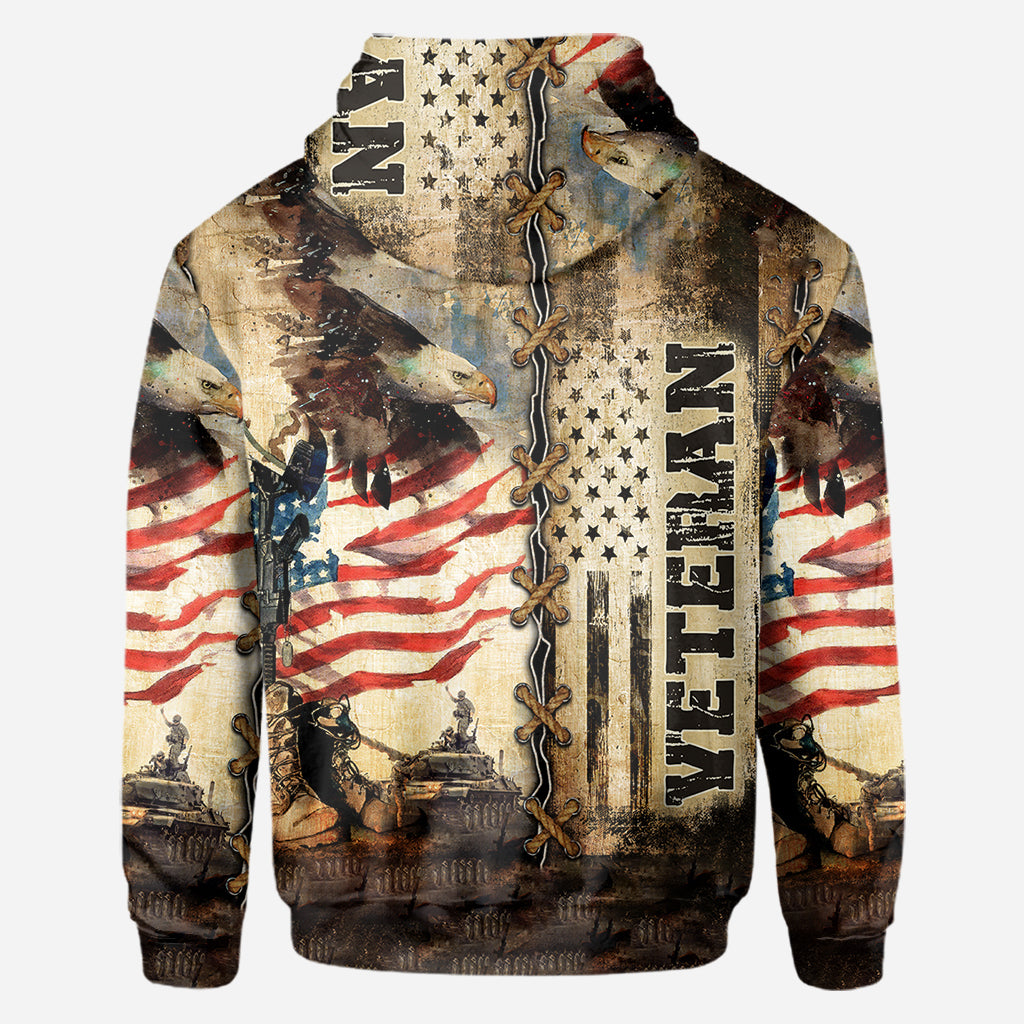 Je suis un ancien combattant - T-shirt personnalisé pour anciens combattants