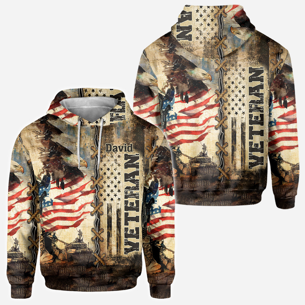 Je suis un ancien combattant - T-shirt personnalisé pour anciens combattants