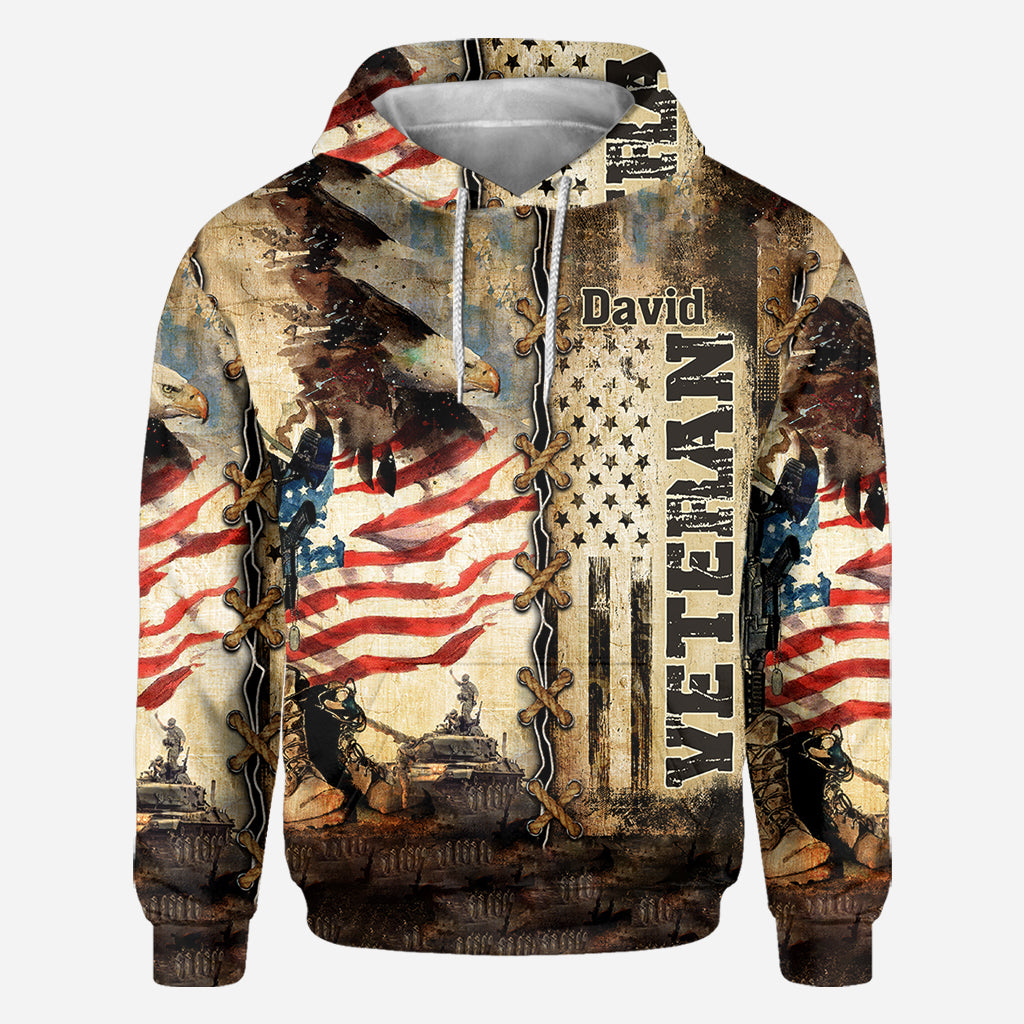 Je suis un ancien combattant - T-shirt personnalisé pour anciens combattants