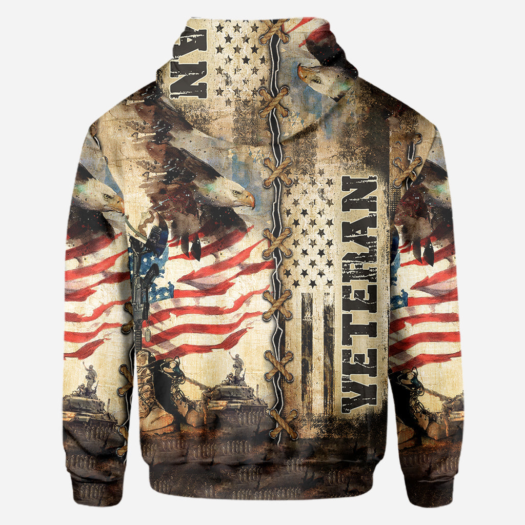 Je suis un ancien combattant - T-shirt personnalisé pour anciens combattants