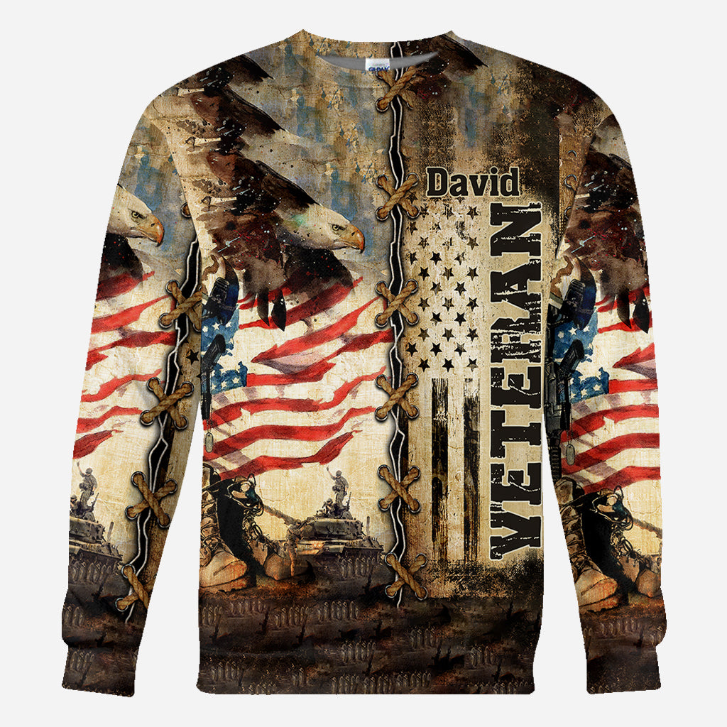 Je suis un ancien combattant - T-shirt personnalisé pour anciens combattants